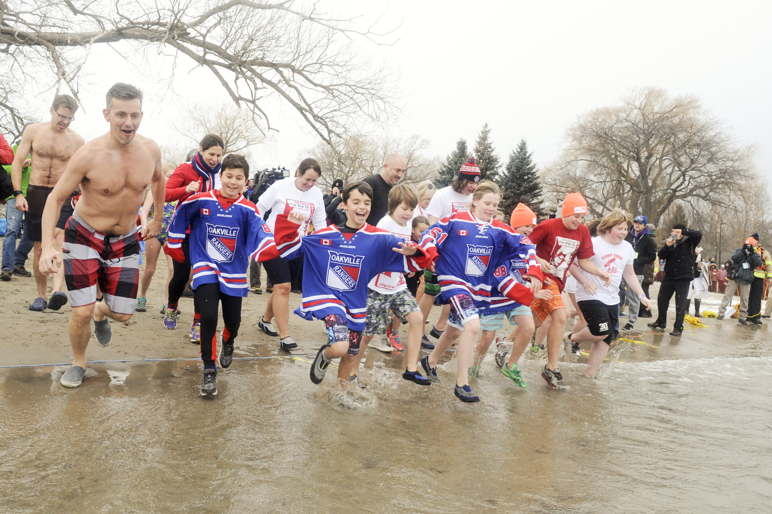 Courage Polar Bear Dip