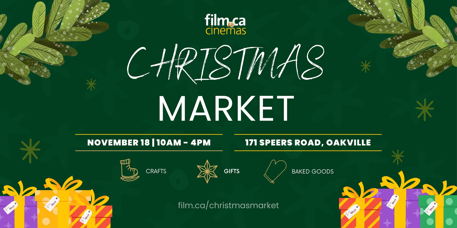 Film.ca Cinemas Christmas Market