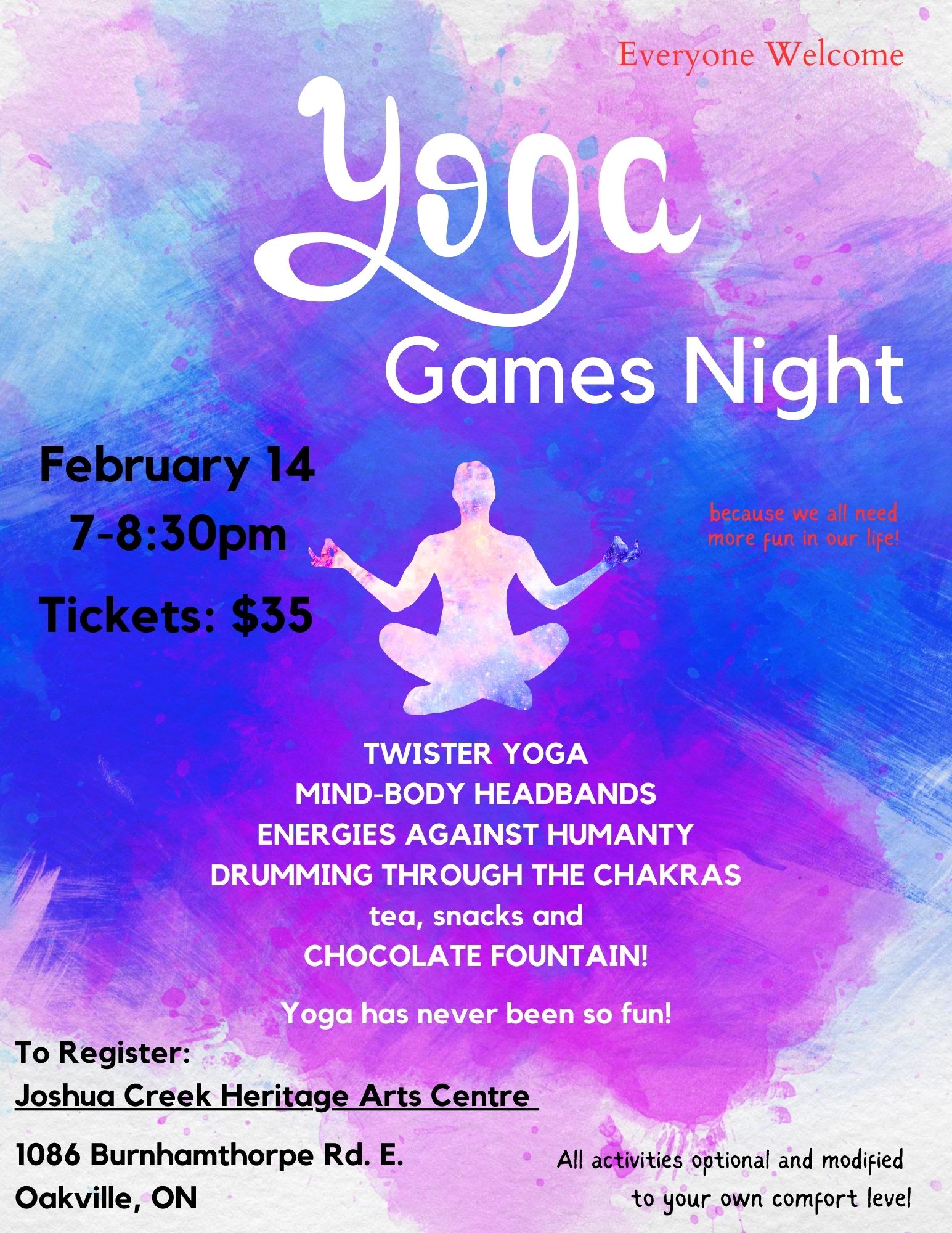Yoga Games Night
