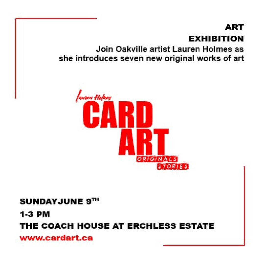 Lauren Holmes CARD ART Originals/Stories Art Exhibition