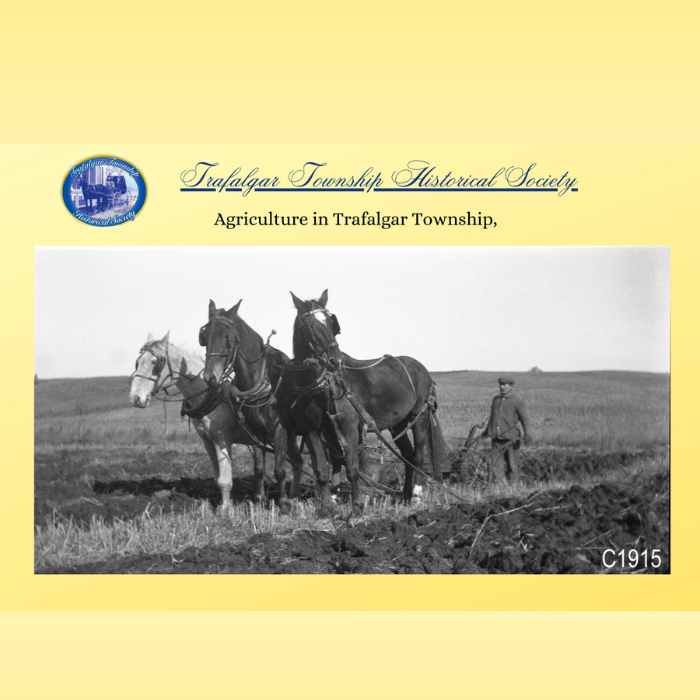 Agriculture in early Trafalgar Township