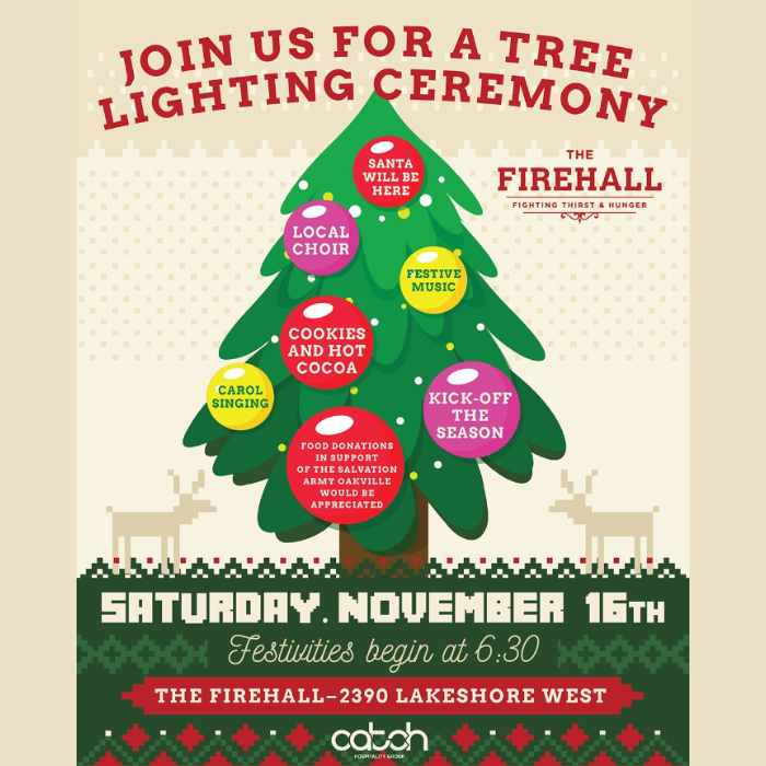 Tree Lighting at The Firehall