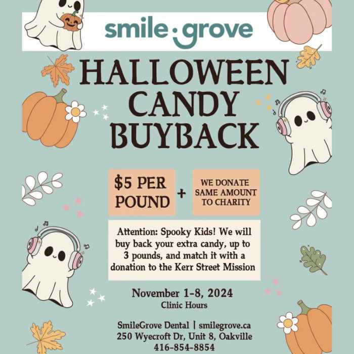 Halloween Candy Buy-Back Event for Kids