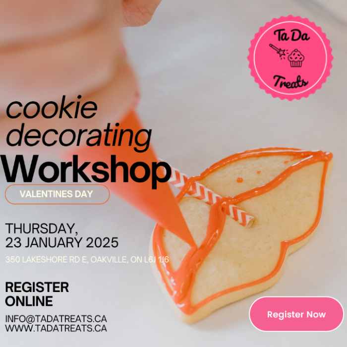 Valentines Day Cookie Decorating Workshop