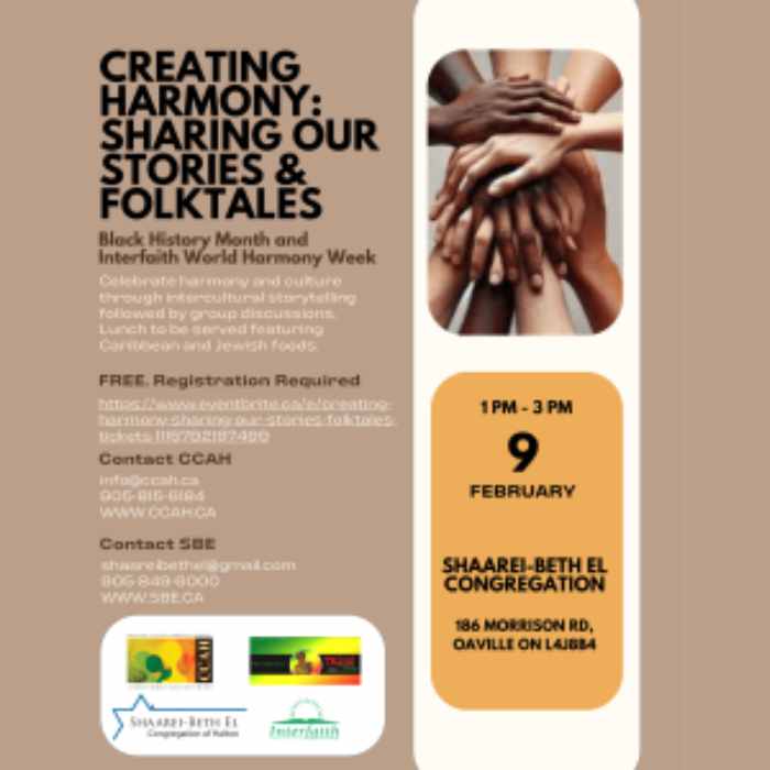 Creating Harmony: Sharing our Stories & Folktales