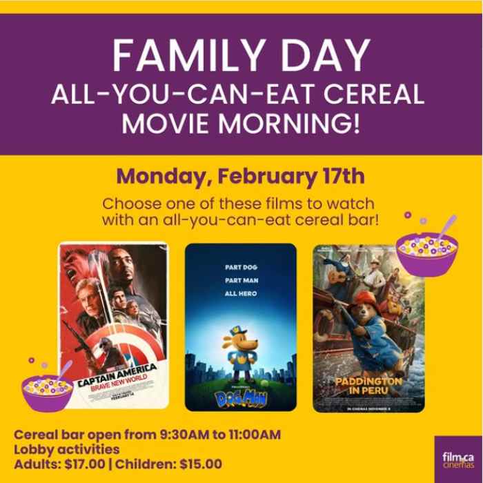 Family Day at Film.Ca Cinemas