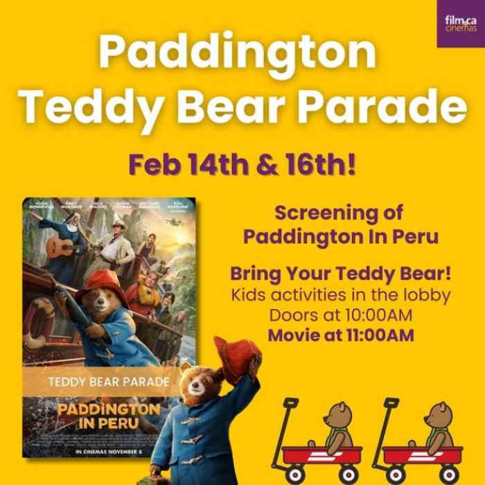 Paddington Teddy Bear Parade & Screening