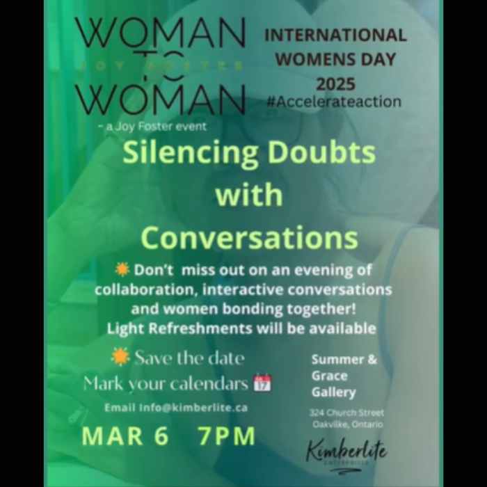 Woman to Woman | Silencing Doubts in Conversations