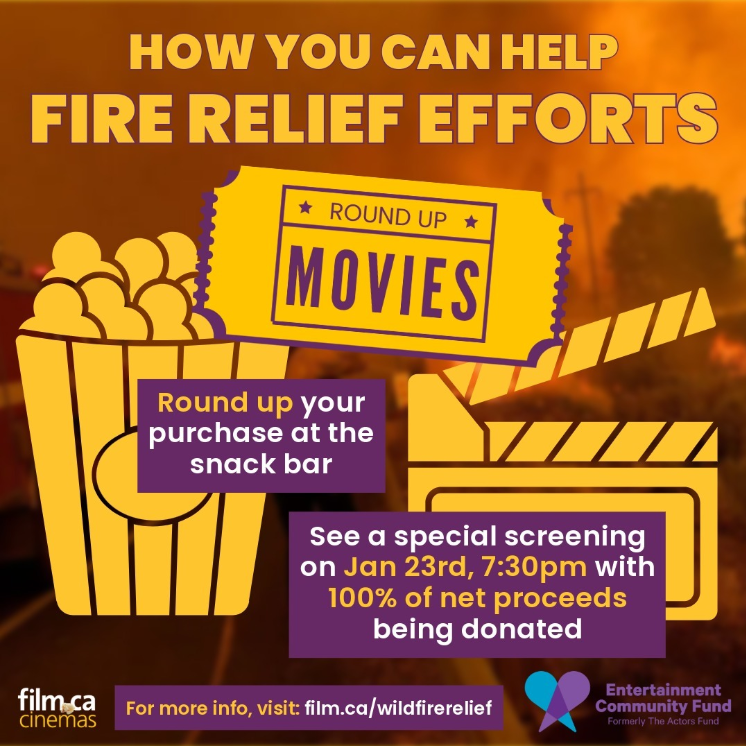 LA Wildfire Relief | Film.Ca Cinemas