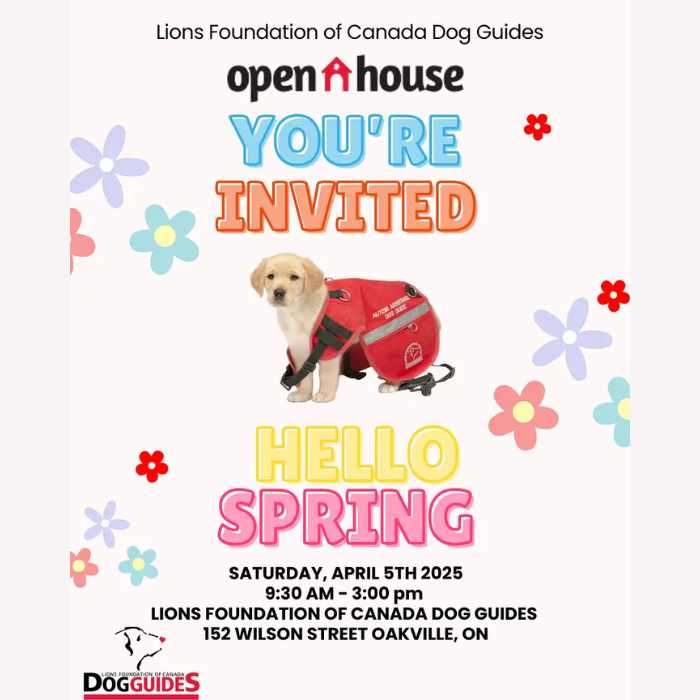 Dog Guides Open House