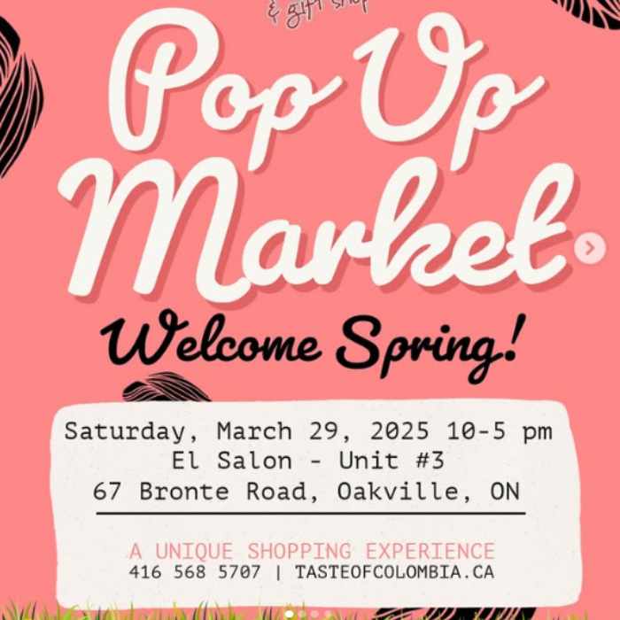 Taste of Colombia | Pop Up Market (March 29)