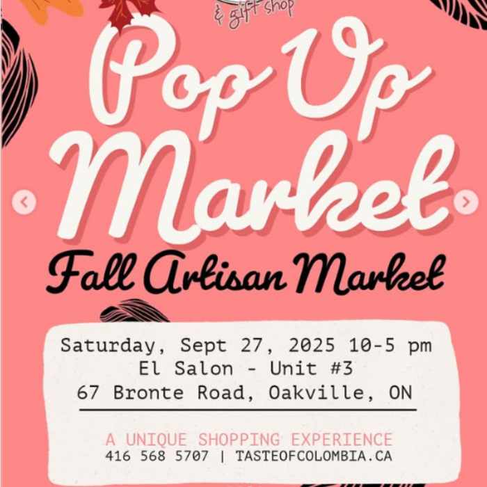 Taste of Colombia | Pop Up Market (Sept 27)